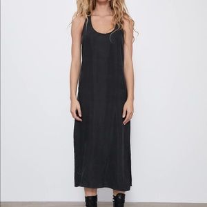 ZARA flowy trf dress black